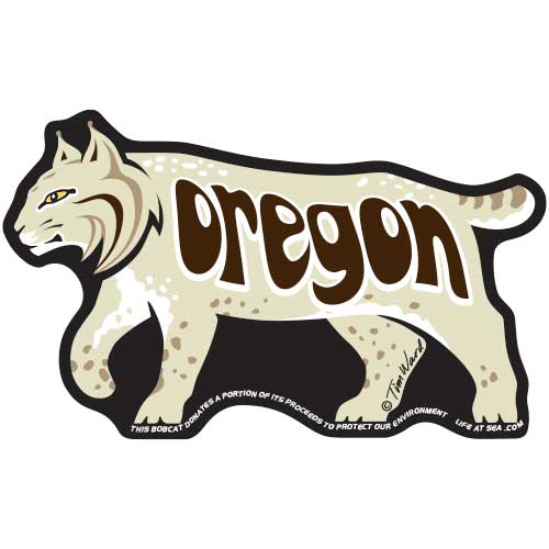 Oregon Bobcat Sticker