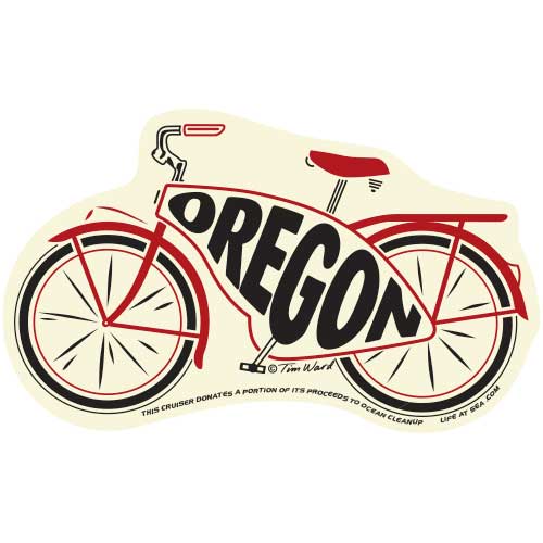 Oregon Cruiser Sticker