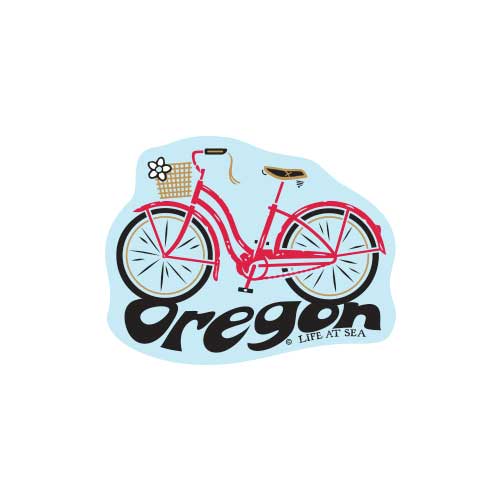 Oregon Cruiser Bike (Pink) 'Small Sticker'