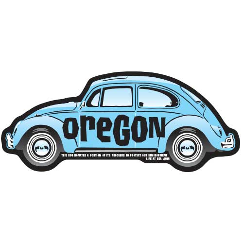 Oregon VW Bug Sticker