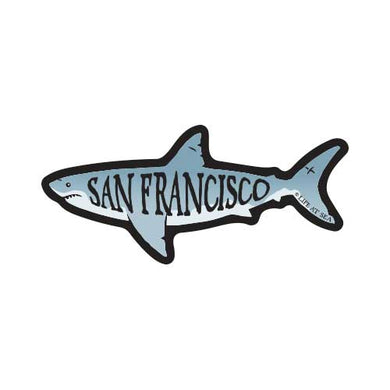 San Francisco Shark 'Small Sticker'