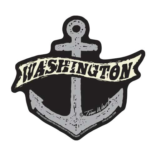 Washington Anchor Sticker