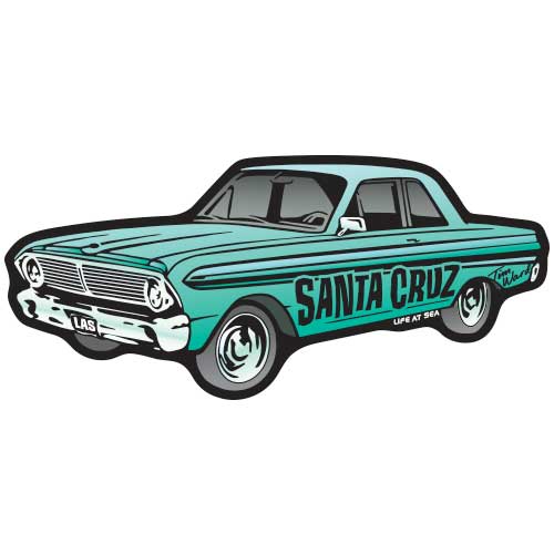 Santa Cruz Ford Falcon Sticker