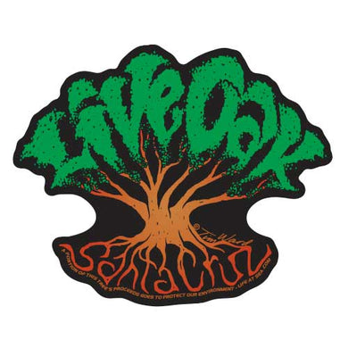 Santa Cruz Live Oak Sticker