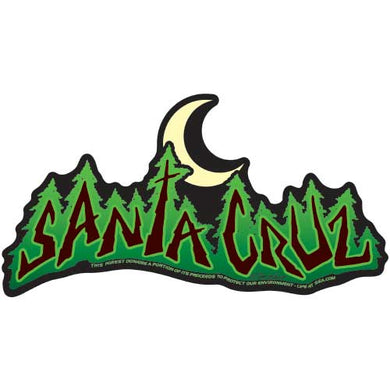 Santa Cruz Mountain Forest Sticker