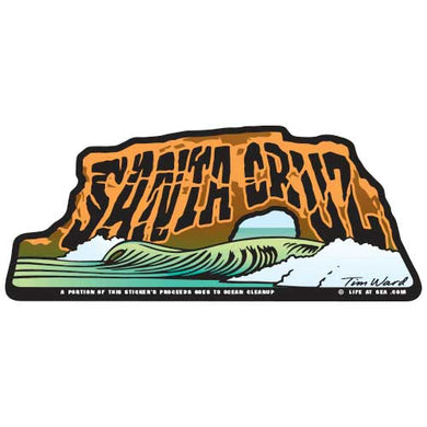 Santa Cruz Natural Bridges Sticker