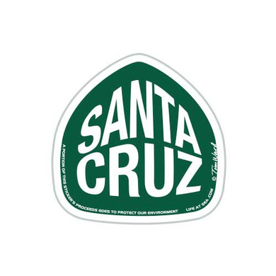 Santa Cruz Roadsign Santa Cruz sticker
