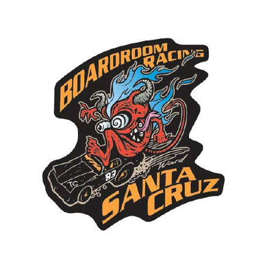 Santa Cruz Speed Demon Boardroom Racing Sticker