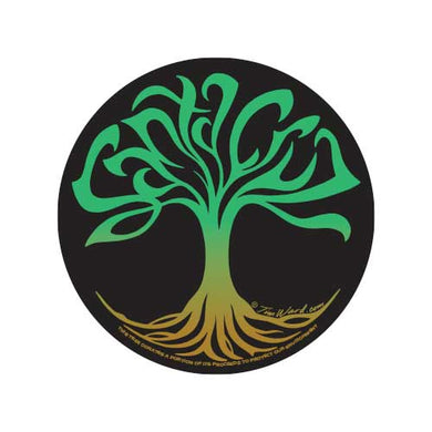 Santa Cruz Tree of Life Sticker