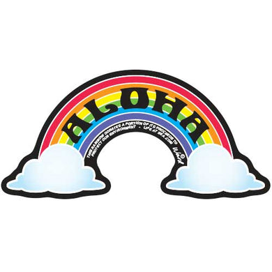 Aloha Rainbow Sticker
