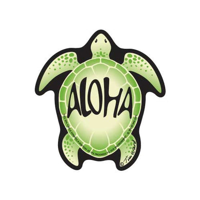 Aloha Sea Turtle Sticker
