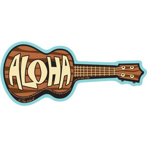 Aloha Ukulele Sticker