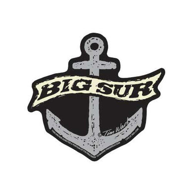 Big Sur Anchor Sticker