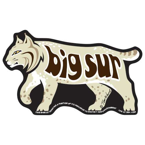Big Sur Bobcat Sticker