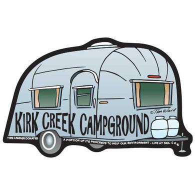 Big Sur Camper Sticker 'Kirk Creek Campground'