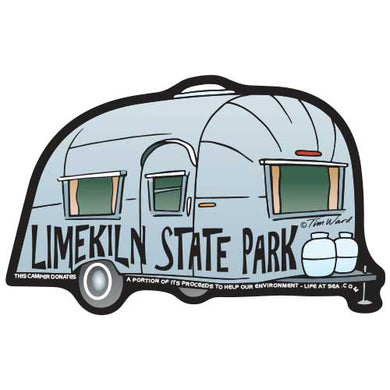 Big Sur Camper Sticker 'Limekiln State Park'