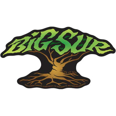 Big Sur Cypress Sticker