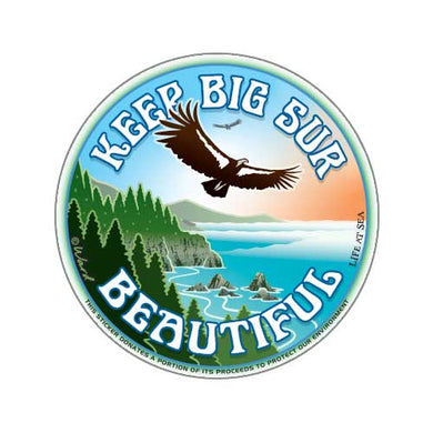 Big Sur Keep Big Sur Beautiful Sticker