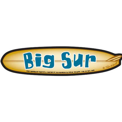 Big Sur Longboard Sticker