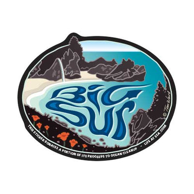 Big Sur McWay Falls Sticker