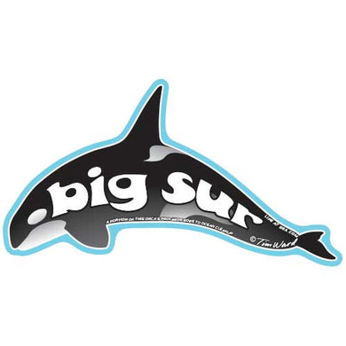 Big Sur Orca Sticker