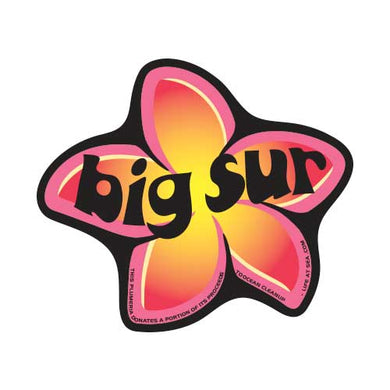 Big Sur Plumeria Sticker