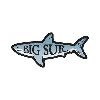 Big Sur Shark 'Small Sticker'
