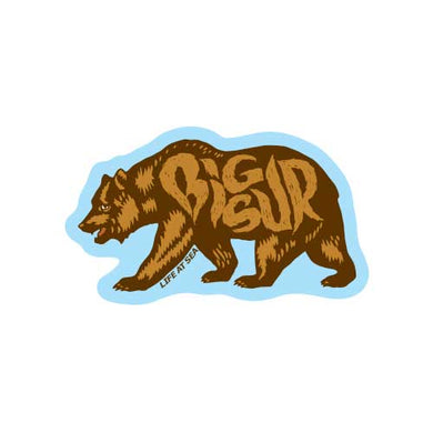 Big Sur Bear 'Small Sticker'