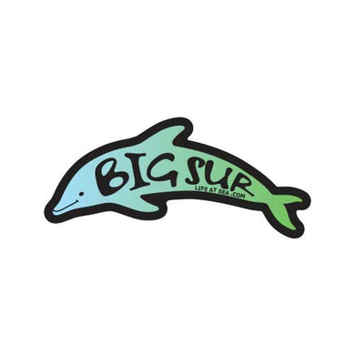 Big Sur Dolphin 'Small Sticker'