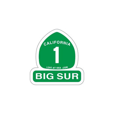 Big Sur Highway 1 'Small Sticker'