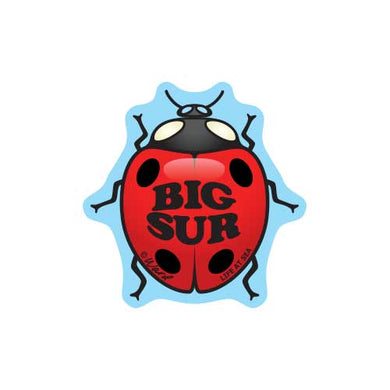 Big Sur Ladybug 'Small Sticker'