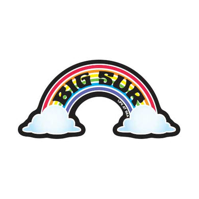 Big Sur Rainbow 'Small Sticker'