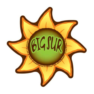 Big Sur Sunflower Sticker