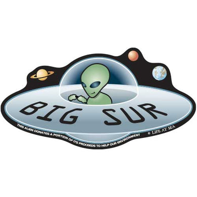 Big Sur UFO Sticker