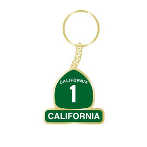California Highway 1 Keychain