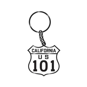 California Highway US 101 Keychain