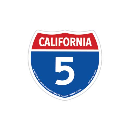 California Highway 5 Magnet