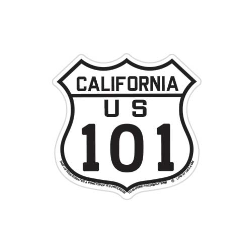 California Highway US 101 Magnet