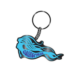 California Mermaid Keychain