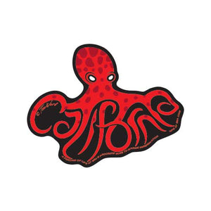 California Octopus Magnet [Red]