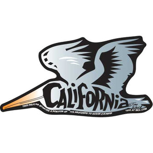 California Pelican Sticker
