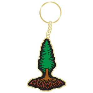 California Redwood Roots Keychain