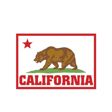 California Flag Patch