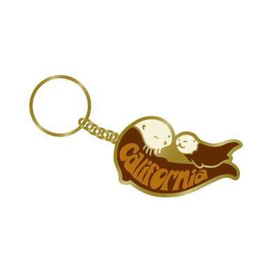 California Sea Otter Keychain