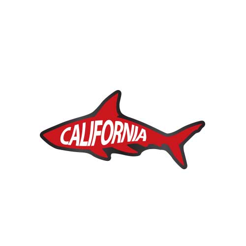 California Shark Collector Pin
