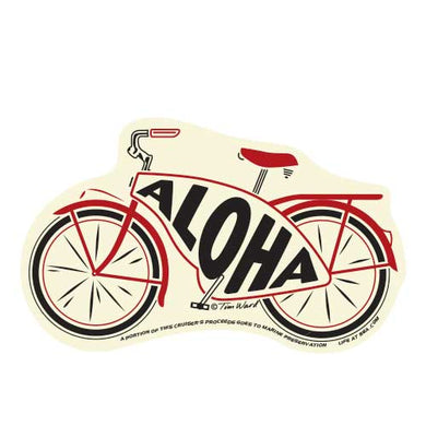 Aloha Cruiser Sticker