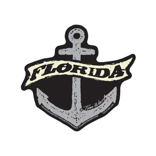 Florida Anchor Sticker
