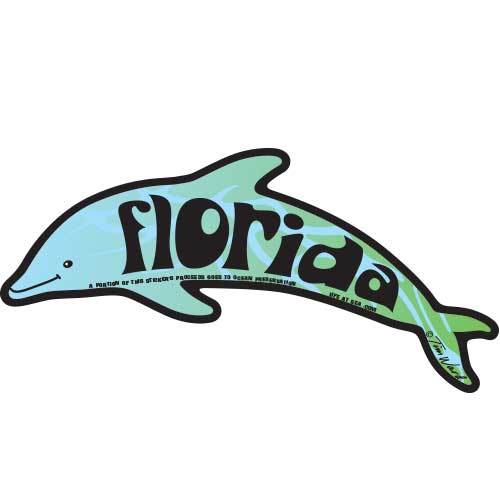 Florida Dolphin Sticker