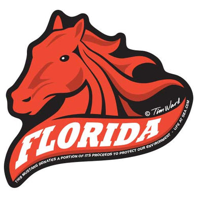 Florida Mustang Sticker