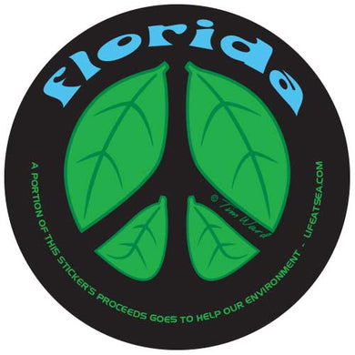 Florida Peace Sticker